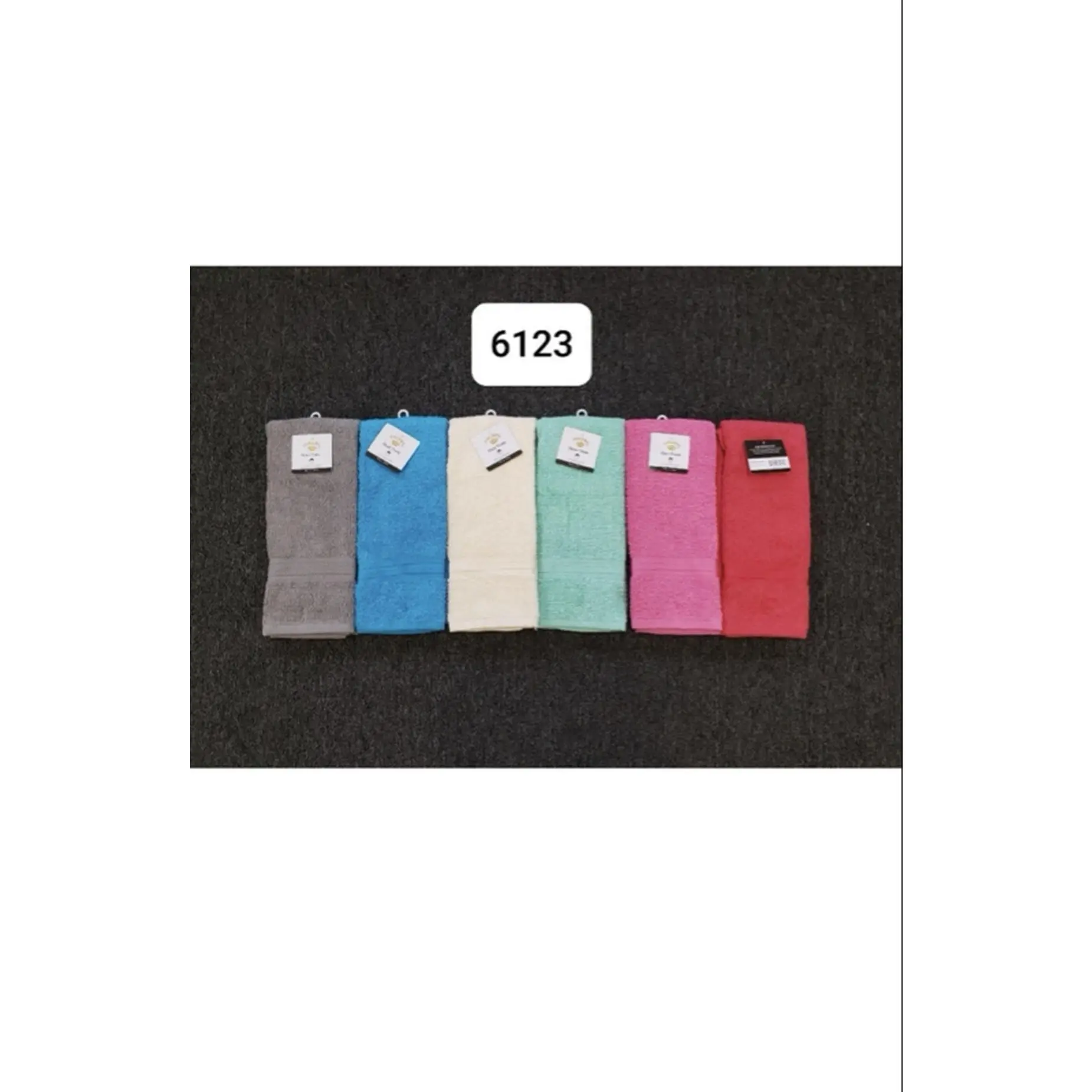 Hand Towels 15x25 Inches - 3 Pack in Various Colors - Winner Choice