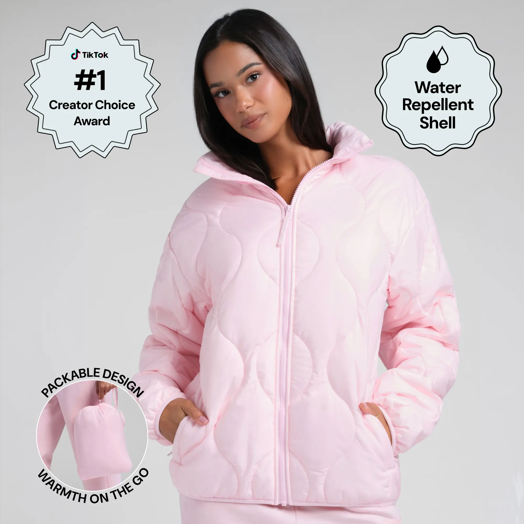 Comfrt | Packable Puffer Jacket | Water-Repellent Lightweight Puffer Jacket That Packs Into Its Own Pouch Comfrt | Packable Puffer Jacket | Water-Repellent Lightweight Puffer Jacket That Packs Into Its Own Pouch