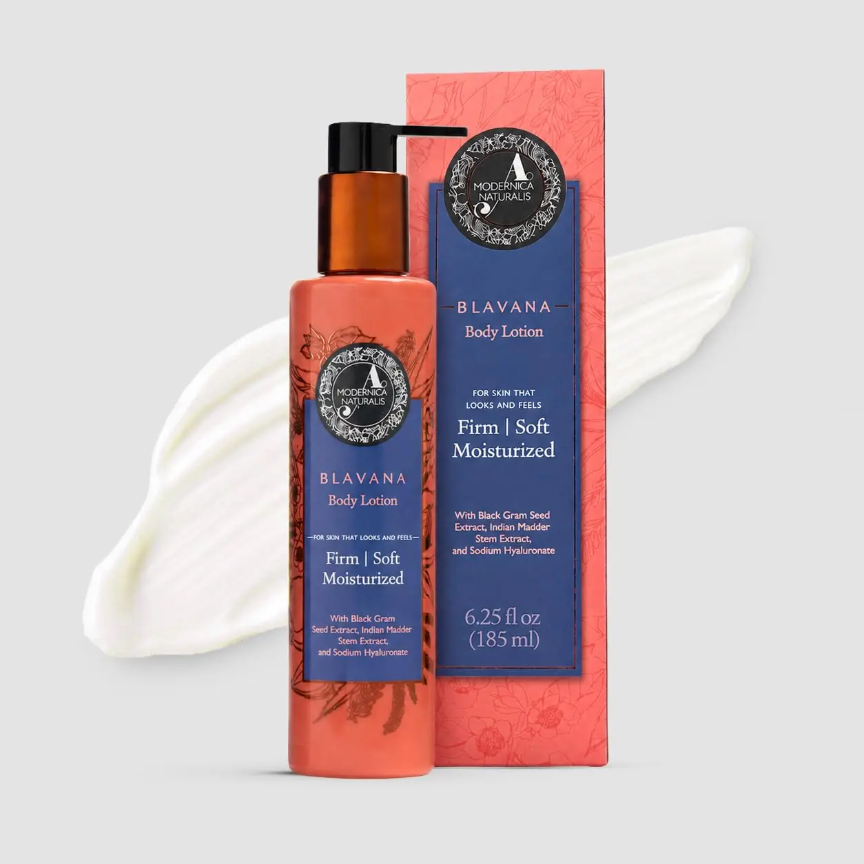 TAE Blavana Body Lotion 185g – Moisturizes, Softens, and Firms Dry, Aging, Crepey Skin with Black Gram, Almond Oil, and Sesame Seed Oil