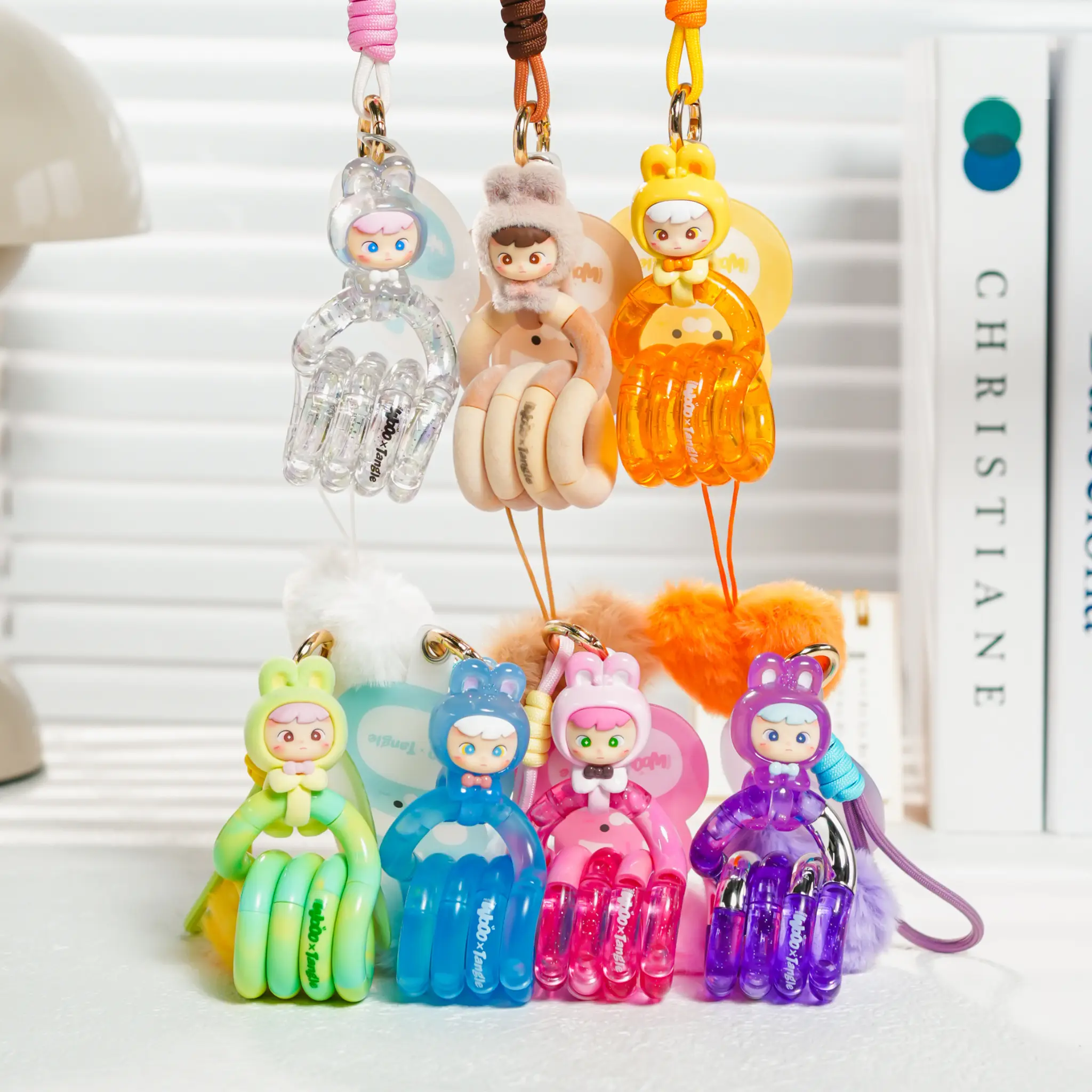 NEW! Tangle® x HiddenWooo Lovely Bunny Pendant Blind Box
