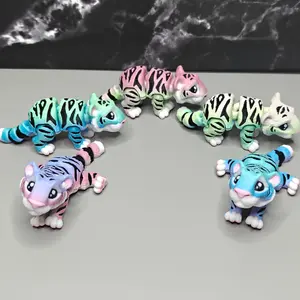 Tiny Tiger Figurines  Gift Nature Ornaments