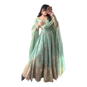 Heavy Handwork Anarkali Suit