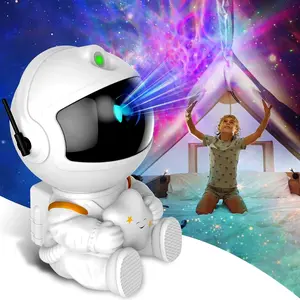 Projector Night Light, Remote and 360° Adjustable,Astronaut Shape Design Starry Sky Projector Lamp with Remote Control, USB Plug-in Decorative Light for Bedroom, Car, Home, Party, Ambient Light,Summervibes