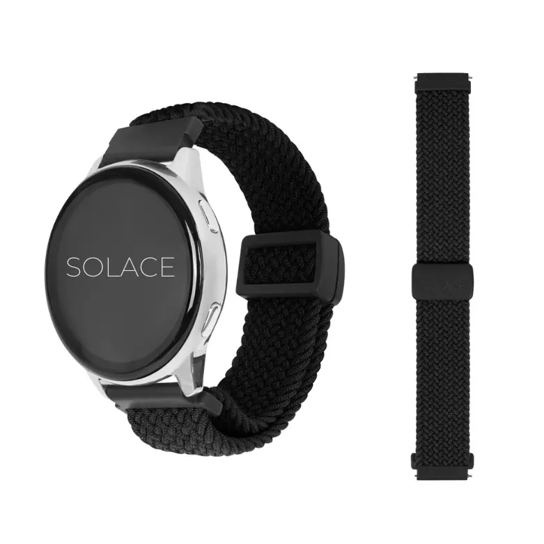 SOLACE Imperium Adapt Universal Smartwatch Band - Wearable Accessories, Adjustable Braided Design, Soft Breathable, Water-Resistant, Machine Washable, Lifetime Warranty, Smartwatch Accessories