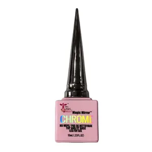 Mini Mani Moo No Wipe Chrome Top and Base Coat