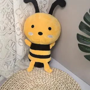 Plush Hardworking Bee Doll Party Favors, Home Decor, Small Bee Plush Toy, Animal Figure, Birthday And Holiday Gifts