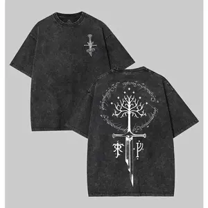 ToolHeaven LOTR LOTR Middle Earth Shirt, JRR Tolkien Hoodie, Lord of the Rings Merch, LOTR Sweatshirt, Menswear Top apparel men gifts Vintage Distressed