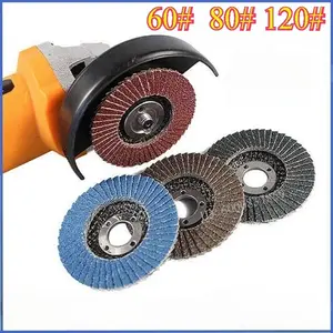 75mm 3-Inch Flip-Top Sanding Discs, 3-Piece Abrasive Sander Wheels, Angle Grinder Metal Wood Polishing Tool Accessories