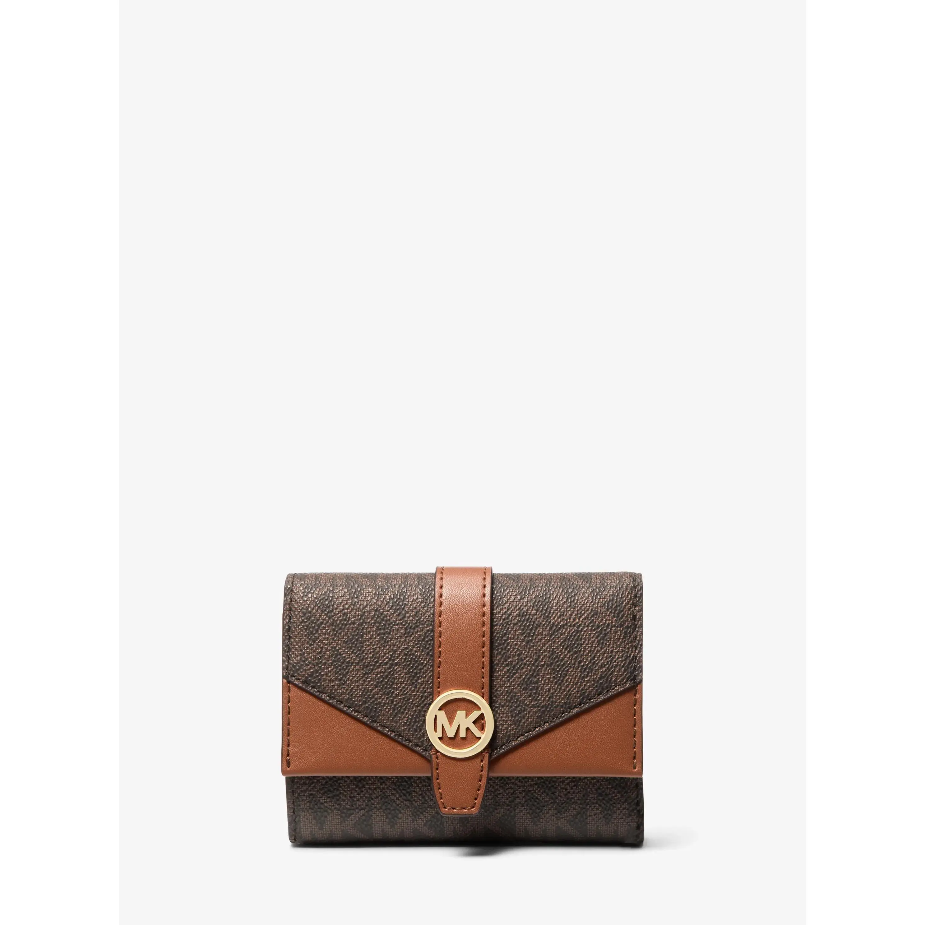 Greenwich Medium Signature Logo Trifold Wallet