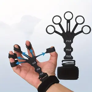 Summer Gift ,2-Count Finger Exercise Band, Grip Strength Training Tool - Durable Hand & Finger Strengthener for Home Gym Workouts