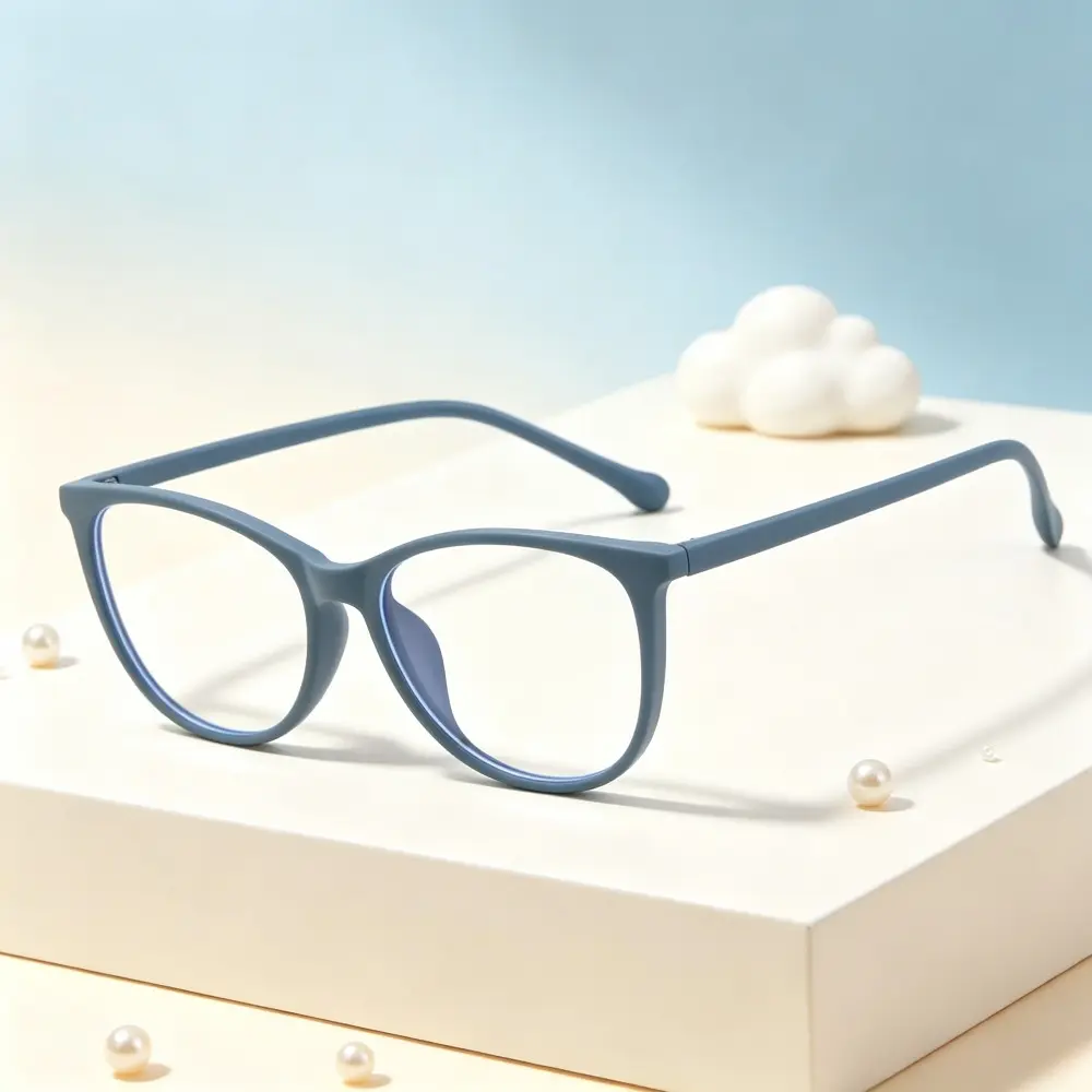 1pc Unisex fashionable glasses, suitable for daily decoration such as office work, online classes, games, reading, and wearing for daily outings