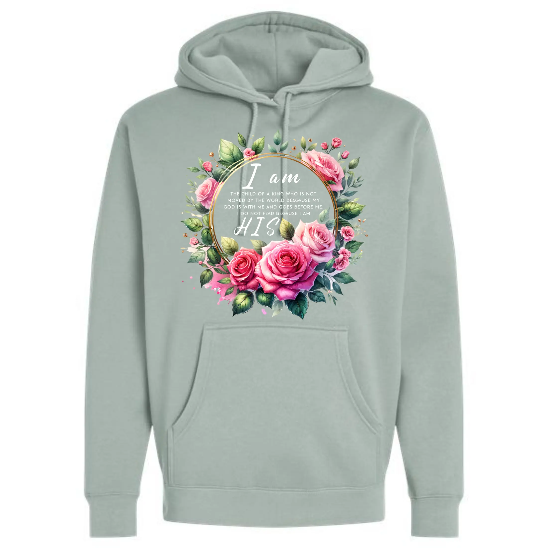 I AM HIS Hoodie (IND4000)