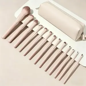 Yao Makeup Brush Set, Eyeshadow/foundation/bronzer Brushes, Soft Bristles, Ideal for Beginners & Pros, Complete Beauty Tool Kit, Travel Brush Set