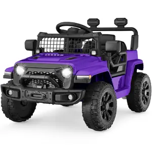 Best Choice Products 6V Kids Ride-On Truck Car w/ Parent Remote Control, 4-Wheel Suspension, LED Lights