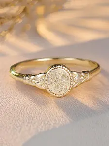 Women's Elegant Flower Engraved Ring, Elegant Casual Ring, Exquisite Trendy Ring, Fashionable Jewelry for Women As Birthday Anniversary Gift