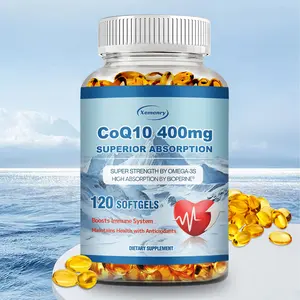 Xemenry-CoQ 10-400 mg softgels, improve sleep quality and support eye, skin and brain health, 60 servings, two month supply