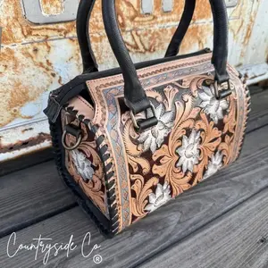 Stella Tooled Leather Speedy Bag