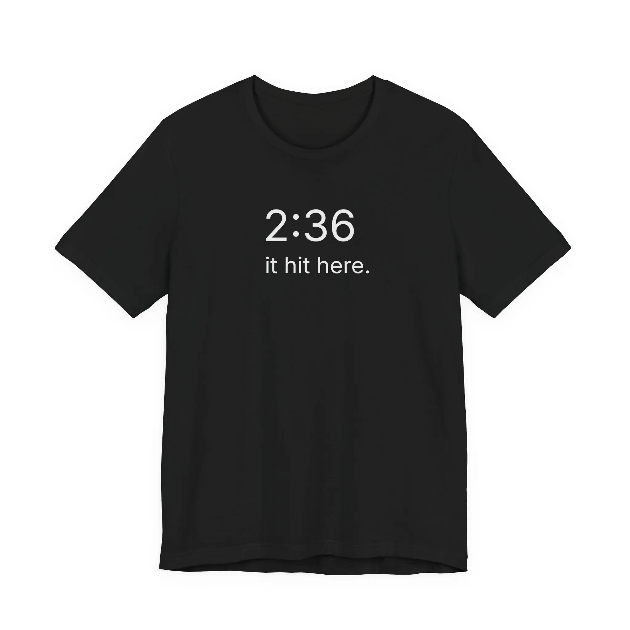 2:36 — it hit here. 2:36 — it hit here.