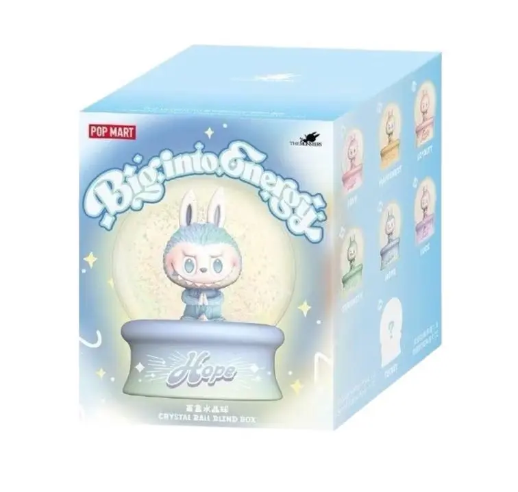 Pop Mart Labubu Crystal Ball Single Blind Box Authentic Collectible Cute Gift Trending Rare Limited Collection Brand New Unopened