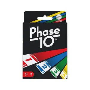 Mattel Games Fpw38 Phase 10 Card Game, Multicolour, Medium, Party Game Cards