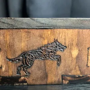 Wooden Box for Jewelry and Keepsake Storage, Made in the USA - Organiser hobby  lobby