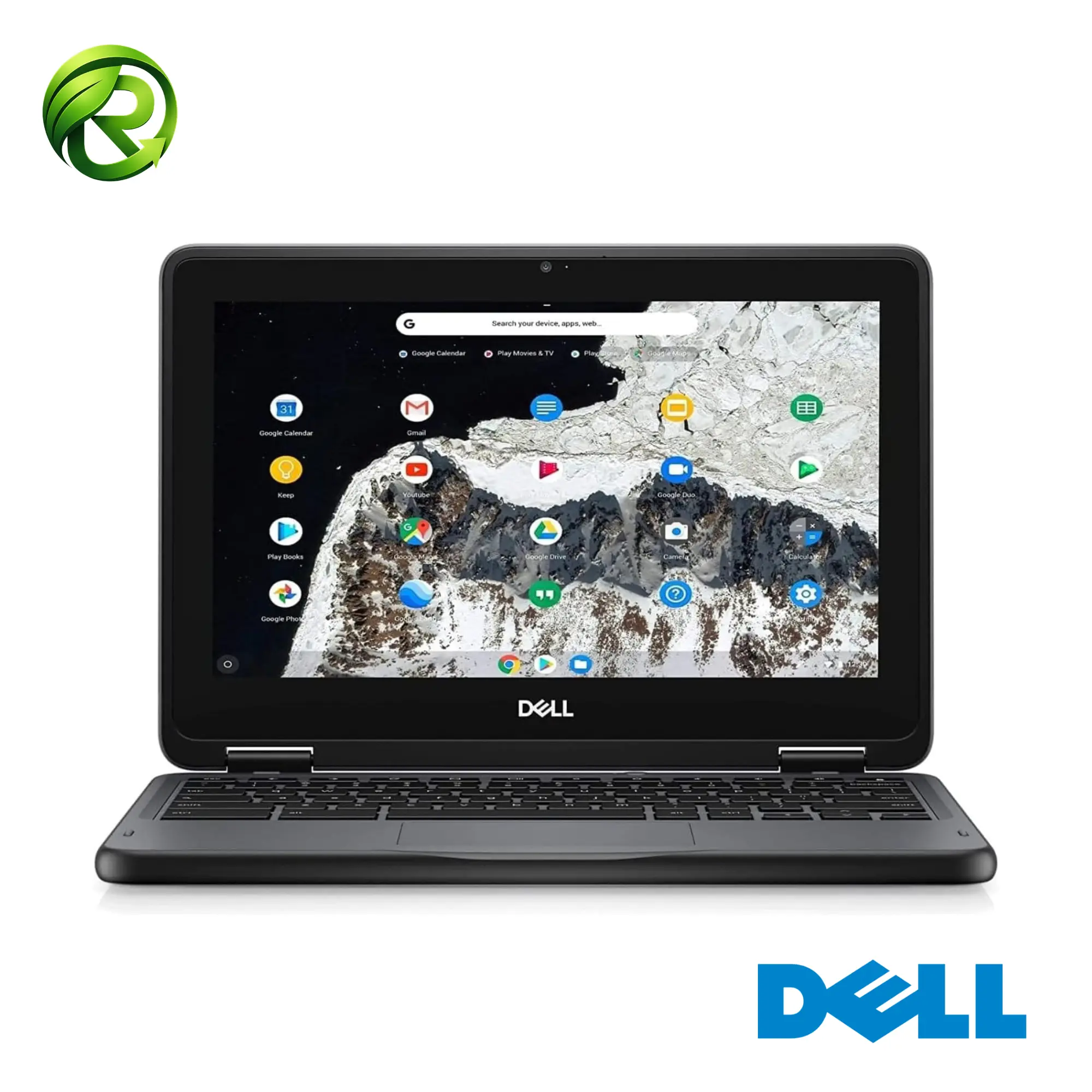 Refurbished Dell Chromebook 3100 2-in-1 Touchscreen 11.6" 4GB RAM 32GB ChromeOS – Very Good
