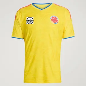 Personalized Colombia Soccer Jersey Full Set World Cup 2026, Custom Name Number Logo National Soccer Jersey N