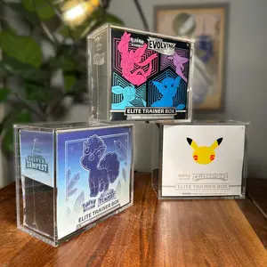 Acrylic ETB Case (3 Pack)