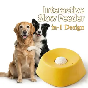 Pet Lick Pad Slow Feeder Bowl for Wet Food Snacks and Yogurt, Licking Device for Energy Consumption and Oral Cleaning, Suitable for Cats and Dogs