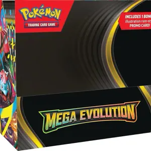Pokémon Mega Evolution ENHANCED Booster Box - 36 Packs with 10 Cards Each, 1 Basic Energy, 1 Promo Card, Includes Bulbasaur Illustration