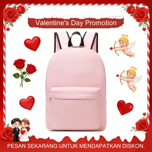 Base sports backpack, suitable for school, travel, and sports, with a classic and durable design, in pink. Easy To Carry Stylish Daypack