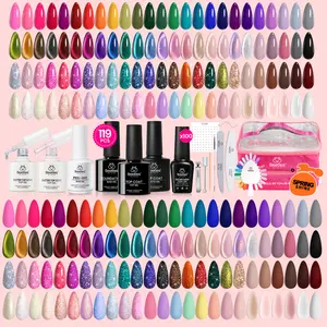Beetles 100Colors Gel Nail Polish Set, DIY Nails at home Gift for girl Gift for woman gel x nails Nailcare Glitter Glue Cosmetic Cutics  Fall Nail Halloween Nail Black Friday Winter Nail Christmas Gift