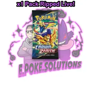 Crown Zenith Booster Pack (Live Rip)