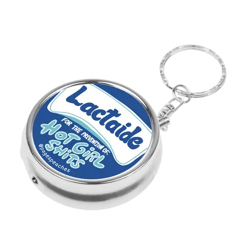Page's Peaches Lactaid Pill Case with 3 Way Divider for Traveling pill organizer