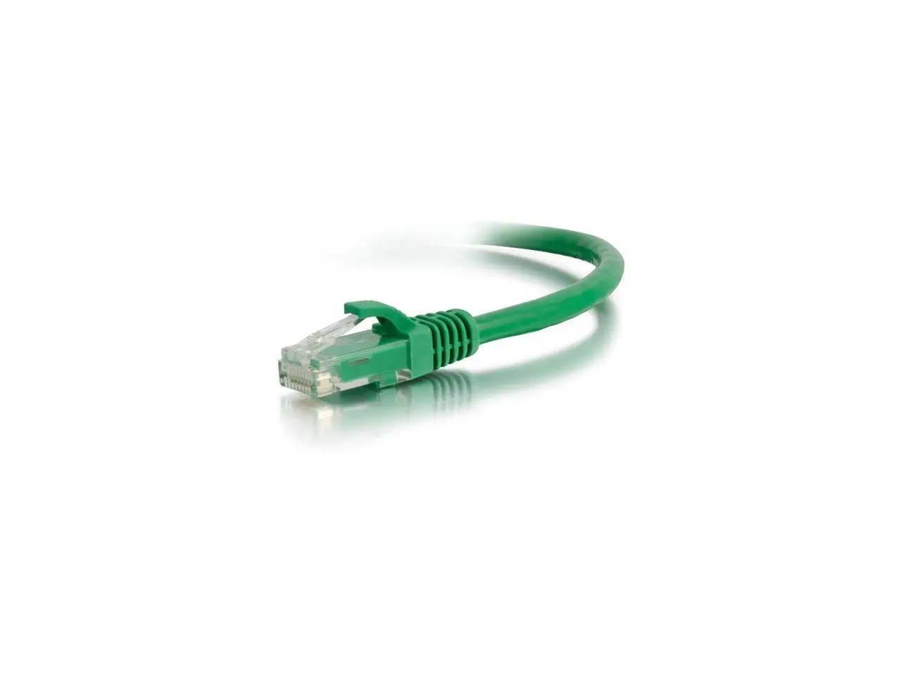 C2G 50779 1 ft. Cat6a Snagless Unshielded (UTP) Ethernet Network Patch Cable - Green