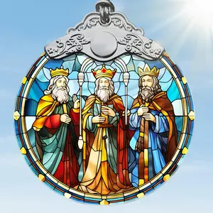 Nativity Christmas Ornaments - Nativity Ornaments for Christmas Tree - Christian & Religious Gifts - S073