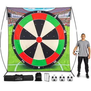 GoSports 10 FT Chip N' Stick Soccer Darts - Giant Kick Darts Game for Kids & Adults