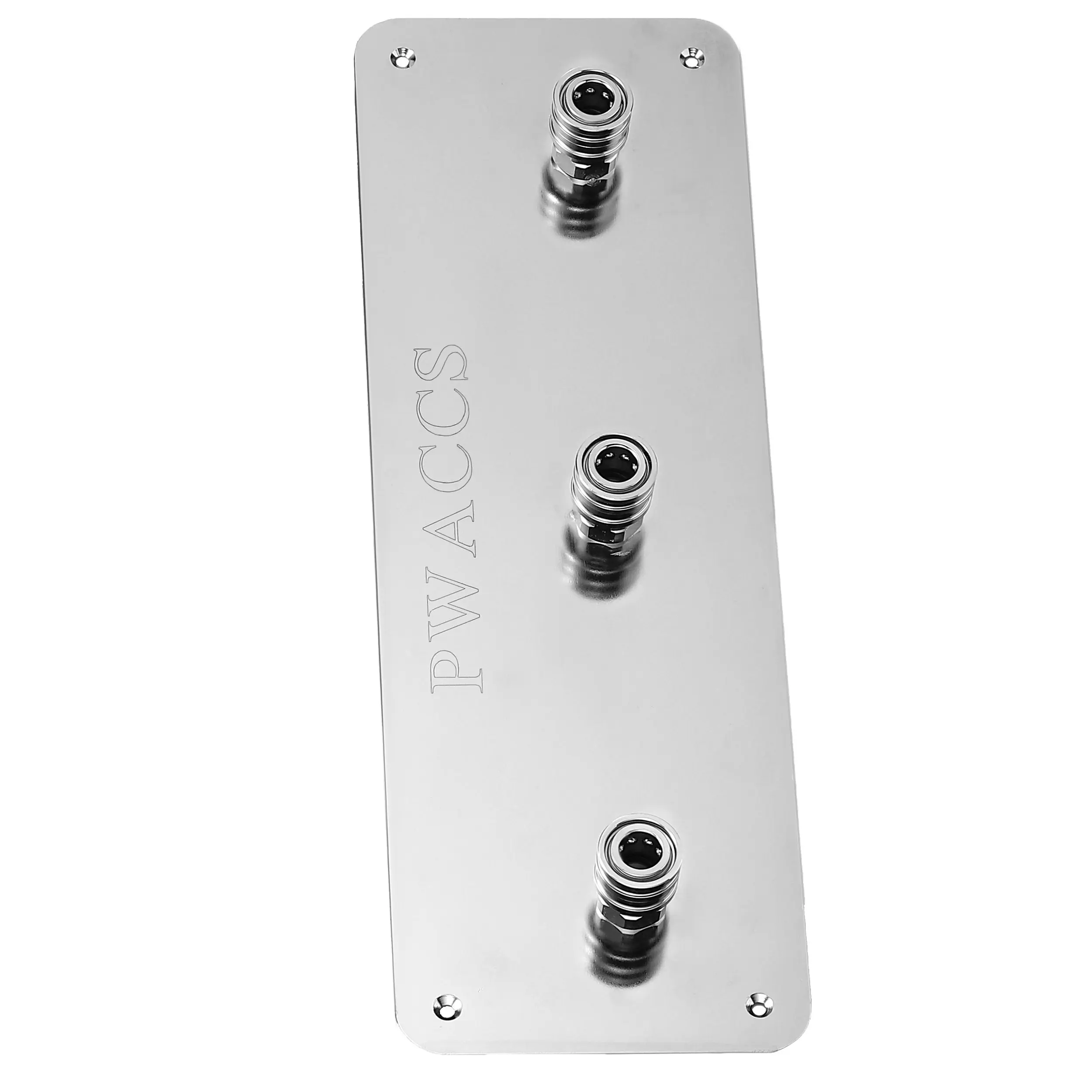 PWACCS Portable Pressure Washer Foam Cannon Holder, Wall-Mountable Nozzle Tip Holder with Stainless Steel Construction, Corrosion-Resistant Design for 1/4" Quick Connectors, Stainlesssteel, Wallmountable