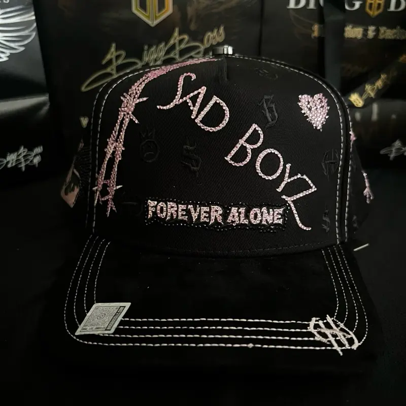 FOREVER ALONE PINK/ BIGG BOSS HATS