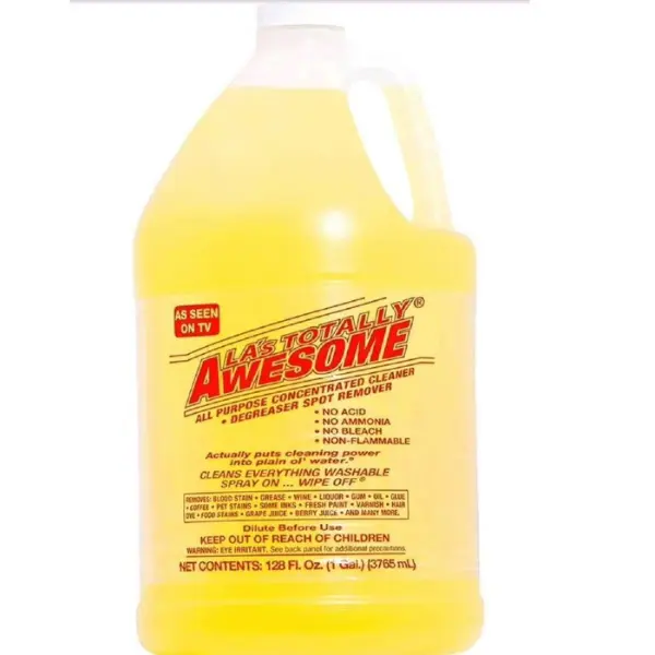 La's Totally Awesome All Purpose Cleaner, 1 Gallon Mega Cleaner - Yellow