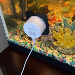 Litokam 2K Aquarium&Terrarium Pet Camera.Magnetic Install &Close Focus Lens for Fish,Lizard, Reptile Pet and Window Bird Feeder,2.4GHz & 5GHz WiFi,Auto focus,24/7 Recording