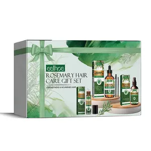 Rosemary Hair Care Gift Set 3-in-1 for Hair Growth Thickening, Rosemary Hair Oil, Scalp Roller Hair Spray, Nourishing Scalp Treatment for Dry Damaged Hair, Stronger Hair Roots, Dandruff Oil Control, Ideal Beauty Gift for Women hair fertilizer growth
