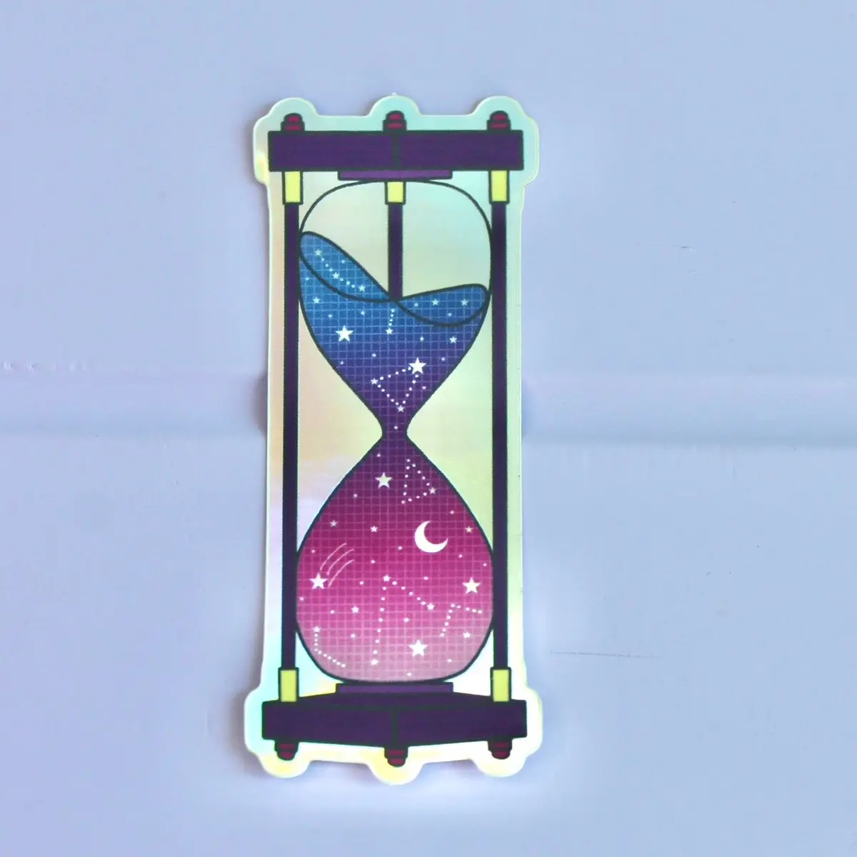 Holographic Hourglass Sticker