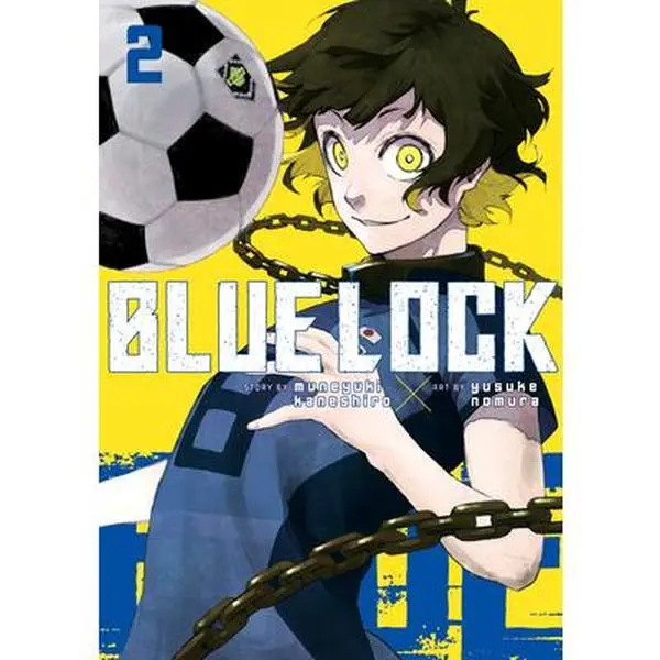 Blue Lock 2 Manga Comic Book - Muneyuki Kaneshiro, Yoichi Isagi, Trade Paperback, Anime-Inspired Striker Challenges & Egos Theme, Blue Lock Colosseum Training, 0.55lb, Anime‑Airing Hype