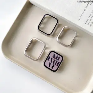 Starlight PC Case for Apple Watch 11/S10/9/SE, Half/Full Cover Hard Protector