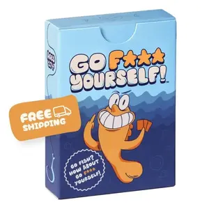 Go F Yourself! – The Grown Up Go Fish Card Game You've Always Wanted | Hilarious Party Game for Grown Ups, 2+ Players | 52 Cards, 13 Unique Pairs Edition