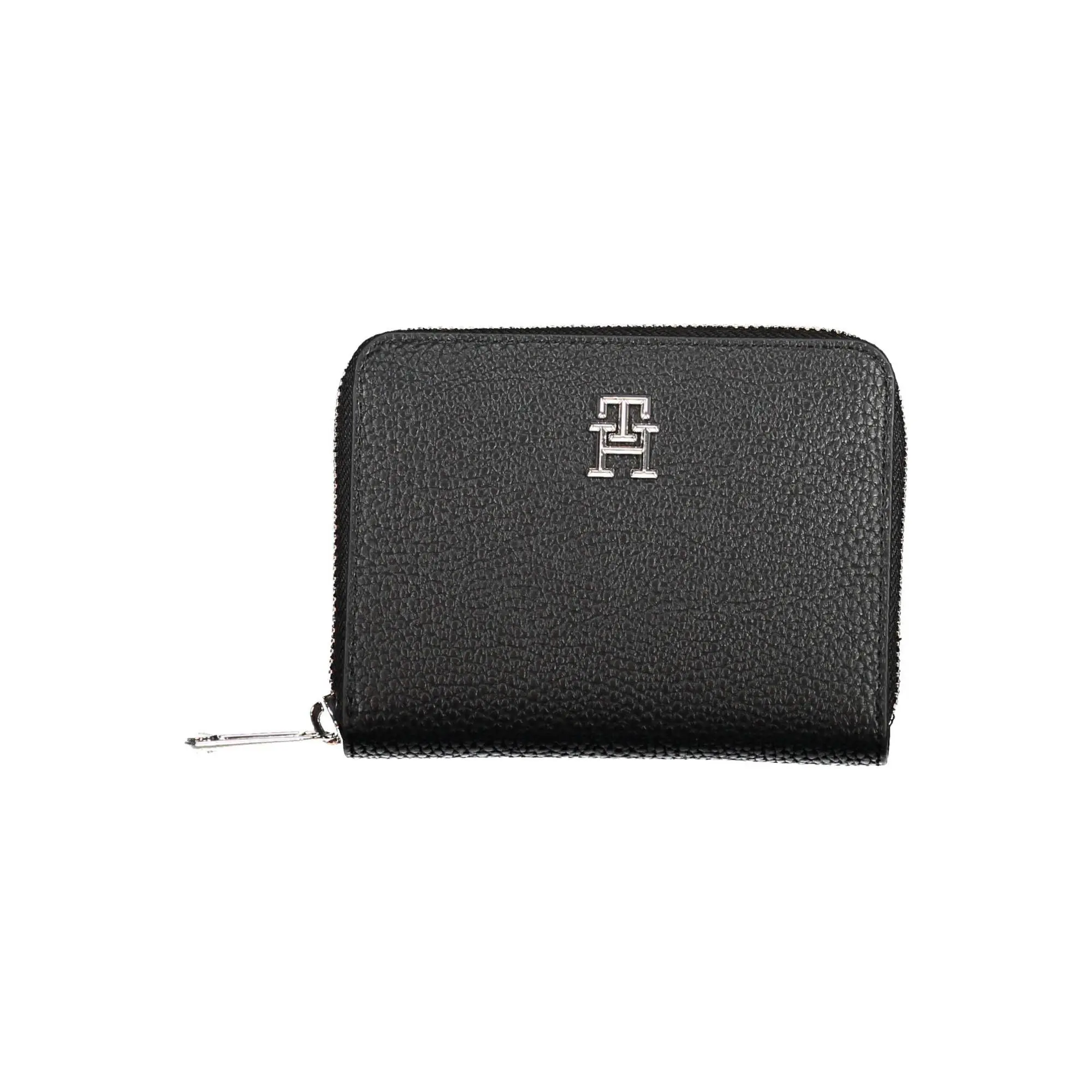 Tommy Hilfiger Black Polyurethane Wallet