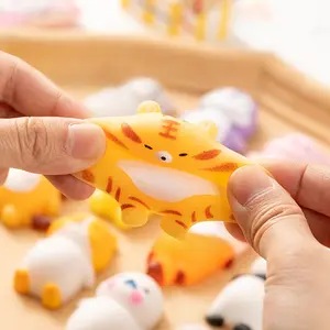 2026 New Handmade Taba Squishy Toys, Kawaii Animal Mochi Squeeze Toy for Kids & Adults, Stress Relief & Anxiety Fidget, Cute Party Favors Goodie Bag Fillers, Ultra Soft ASMR Sensory Toy