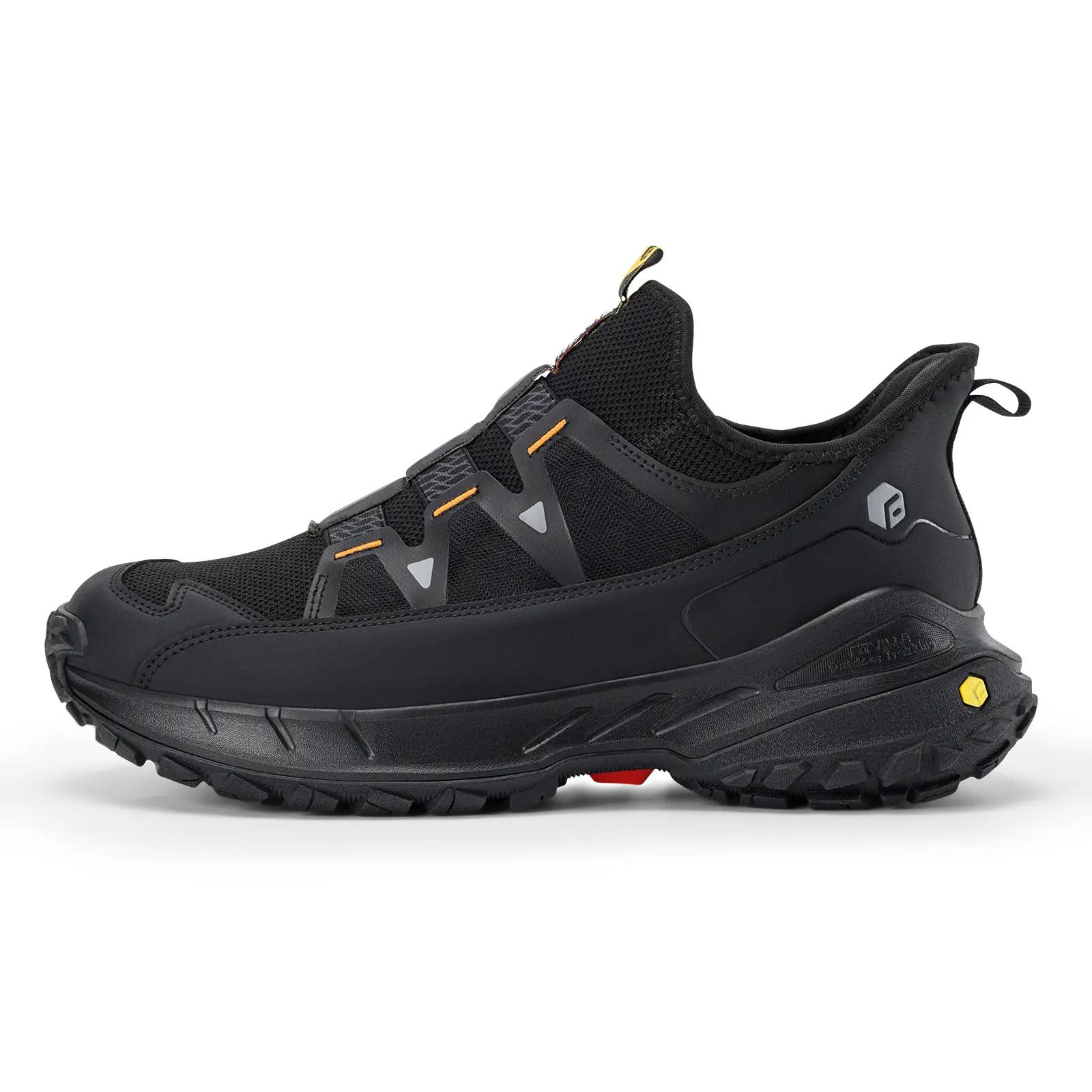 【DealsforYouDays】FitVille Men's Low-Top LugMax V5 Lightweight Hiking Shoes - PU Leather, High-Rebound Foam, Rigid Rubber, Cushioned Casual Trainers, Slip-Resistant Trail Outdoor Shoes, Father's Day Gifts, Trekking Shoes, Footwear Runner Running
