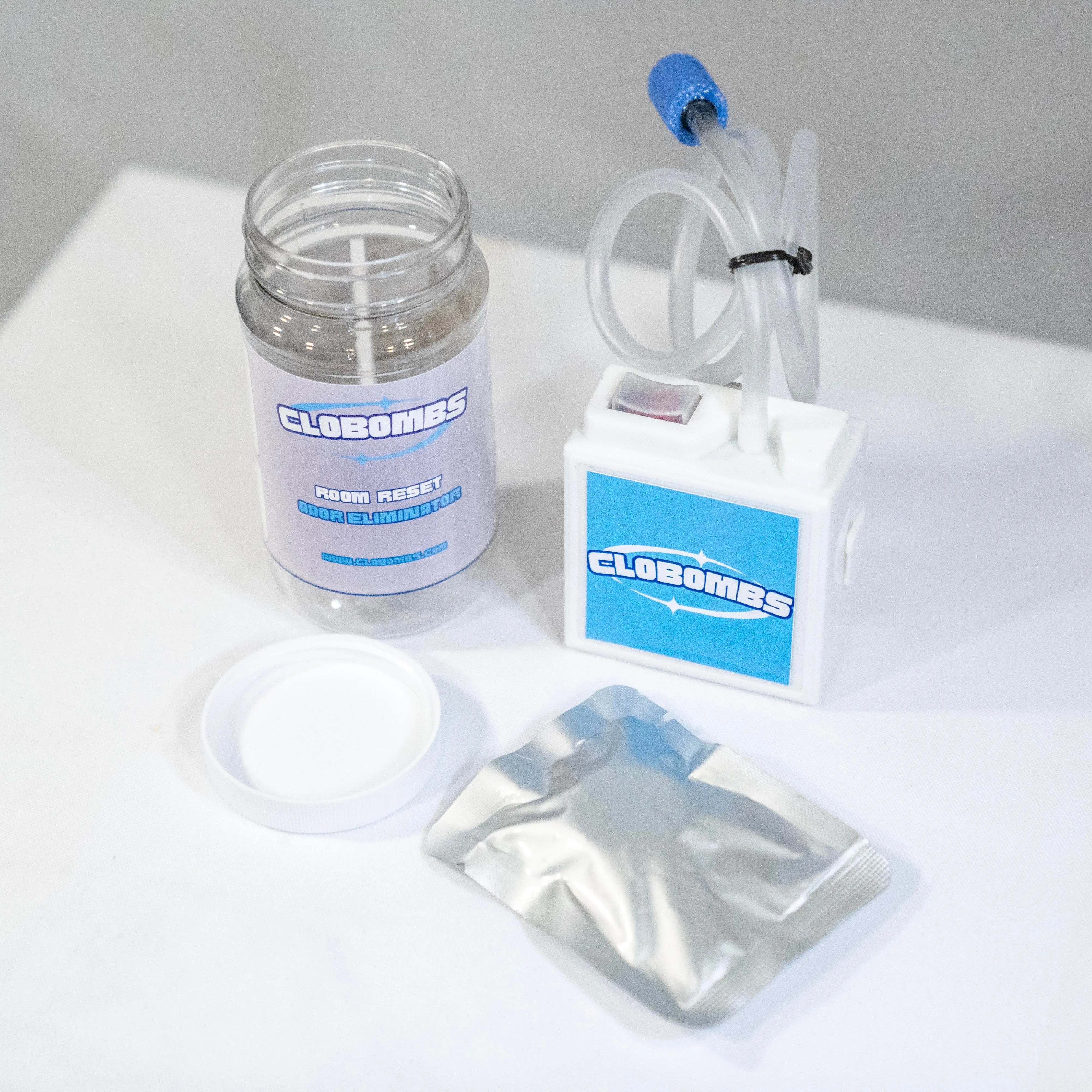 Clobombs Home Odor Eliminator Kit - Remove Smells Permanently in 1 Hour.